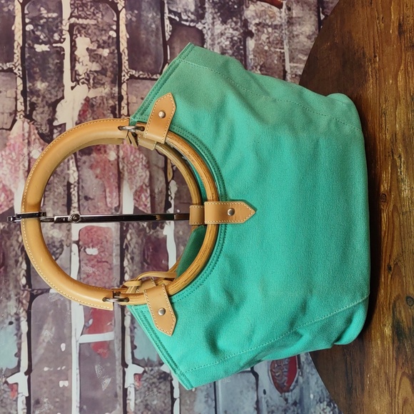 Ralph Lauren Canvas Satchel - Picture 3 of 11